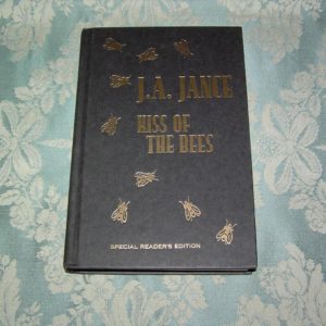 J.A. JANCE Kiss Of The Bees ARC SIGNED