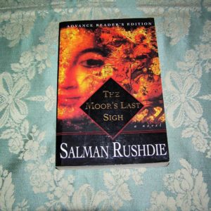 SALMAN RUSHDIE The Moor's Last Sigh ARC SIGNED