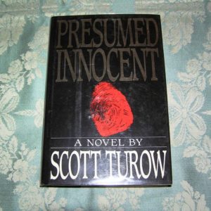 SCOTT TUROW Presumed Innocent 1st SIGNED