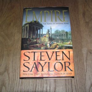 STEVEN SAYLOR Empire 1st SIGNED
