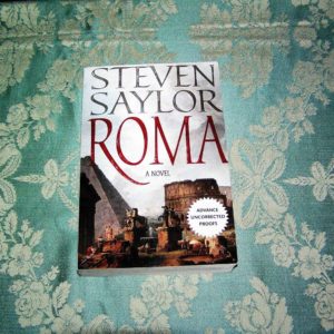 STEVEN SAYLOR Roma 1st ARC SIGNED