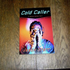 JASON STARR Cold Caller 1st SIGNED