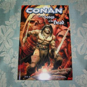 JOE LANSDALE Conan and the Songs of Dead 1st SIGNED