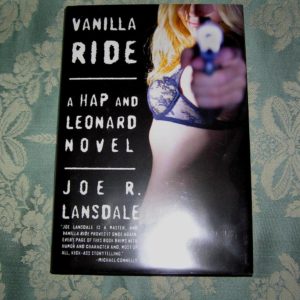 JOE LANSDALE Vanilla Ride 1st SIGNED