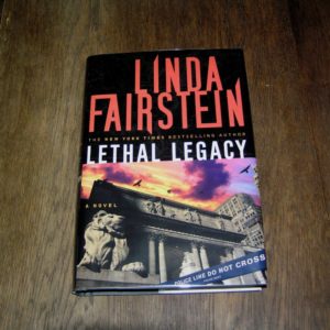 LINDA FAIRSTEIN Lethal Legacy 1st SIGNED