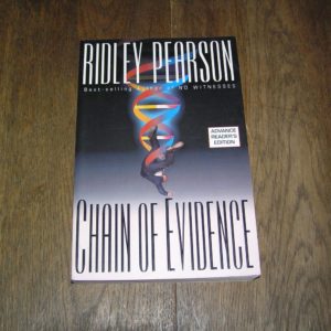 RIDLEY PEARSON Chain of Evidence ARC SIGNED
