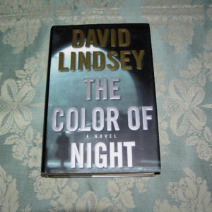 DAVID LINDSEY Color of Night 1st SIGNED