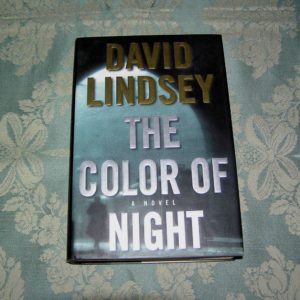 DAVID LINDSEY Color of Night 1st SIGNED
