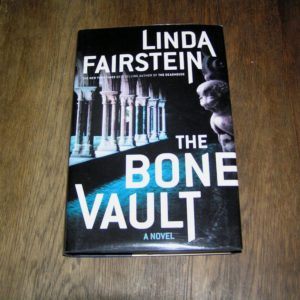 LINDA FAIRSTEIN The Bone Vault 1st SIGNED