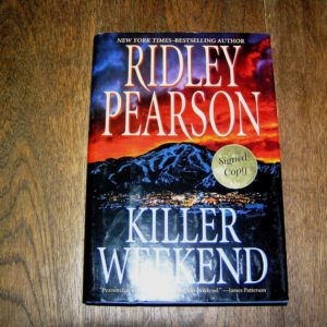 RIDLEY PEARSON Killer Weekend 1st SIGNED