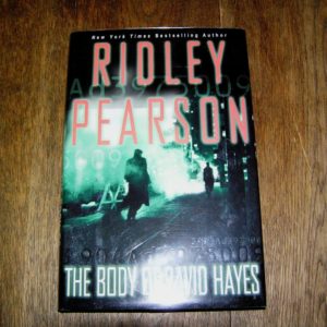 RIDLEY PEARSON Body of David Hayes 1st SIGNED