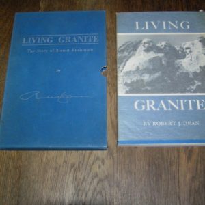 ROBERT J. DEAN Living Granite 1st SIGNED