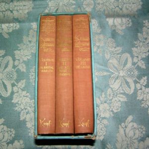 SIGRID UNDSET Kristin Labransdatter 1st Knopf Trilogy
