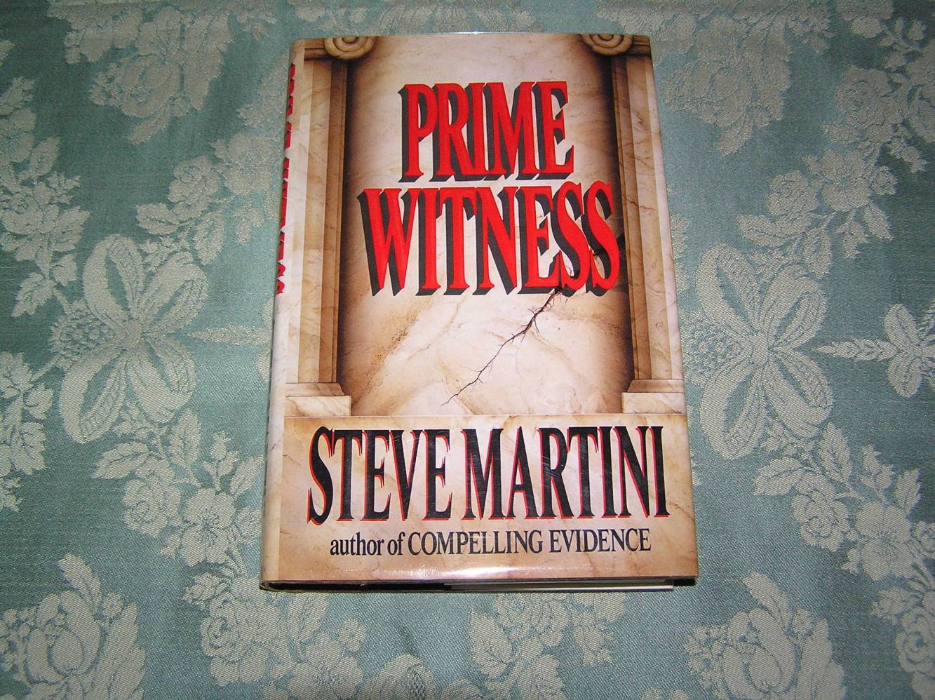 STEVE MARTINI Prime Witness 1st SIGNED
