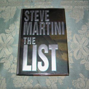 STEVE MARTINI The List 1st SIGNED