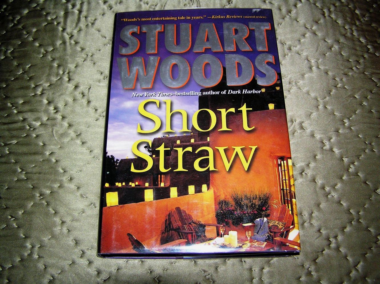 STUART WOODS Short Straw 1st SIGNED