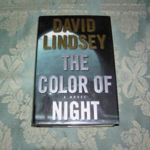 DAVID LINDSEY Color of Night 1st SIGNED