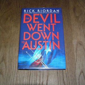 RICK RIORDAN Devil Down to Austin 1st SIGNED