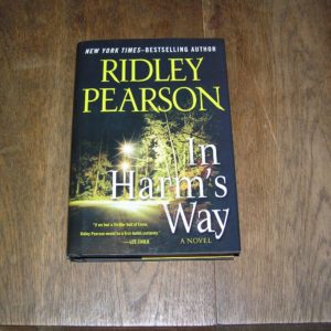 RIDLEY PEARSON  In Harm's Way  1st SIGNED