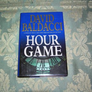 DAVID BALDACCI Hour Game 1st SIGNED