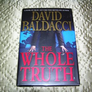 DAVID BALDACCI The Whole Truth 1st SIGNED