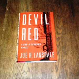 JOE LANSDALE  Devil Red  1st  SIGNED