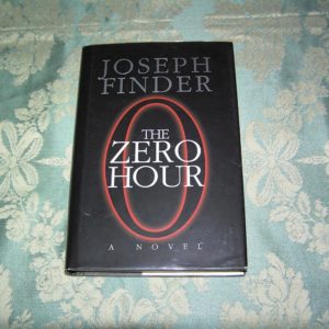JOSEPH FINDER  The Zero Hour  1st  SIGNED