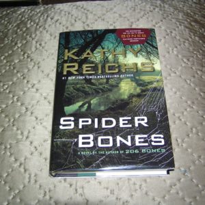 KATHY REICHS  Spider Bones  1st  SIGNED
