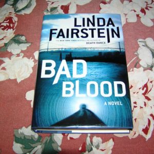 LINDA FAIRSTEIN  Bad Blood  1st  SIGNED