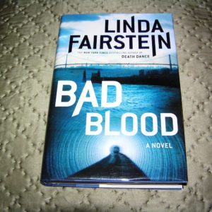 LINDA FAIRSTEIN  Bad Blood  1st   SIGNED