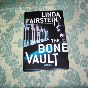 LINDA FAIRSTEIN  The Bone Vault  1st   SIGNED