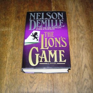 NELSON DeMILLE  The Lion's Game 1st  SIGNED