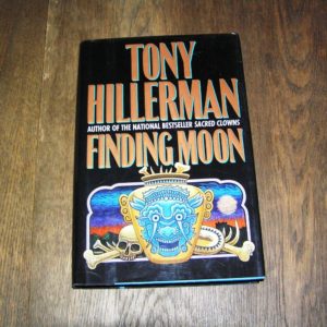 TONY HILLERMAN Finding Moon 1st SIGNED
