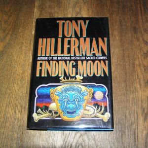 TONY HILLERMAN Finding Moon 1st SIGNED