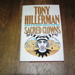 TONY HILLERMAN Sacred Clowns 1st SIGNED