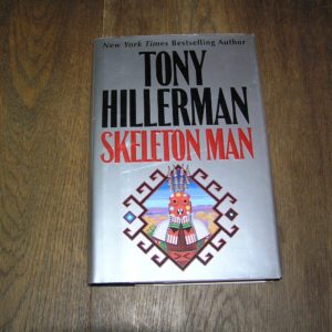 TONY HILLERMAN Skeleton Man 1st SIGNED