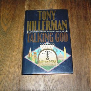 TONY HILLERMAN Talking God 1st SIGNED