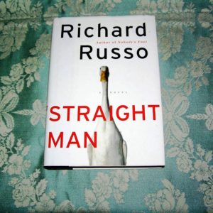 RICHARD RUSSO Straight Man 1st SIGNED