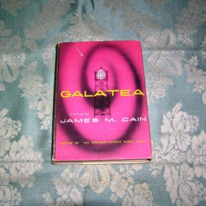 JAMES M. CAIN  Galatea  1st Edition  1953