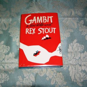 REX STOUT  Gambit  1st Edition  1962