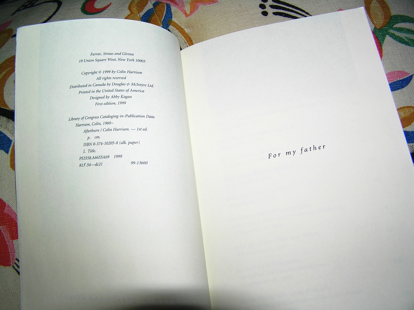 COLIN HARRISON After Burn 1st ARC - Image 2