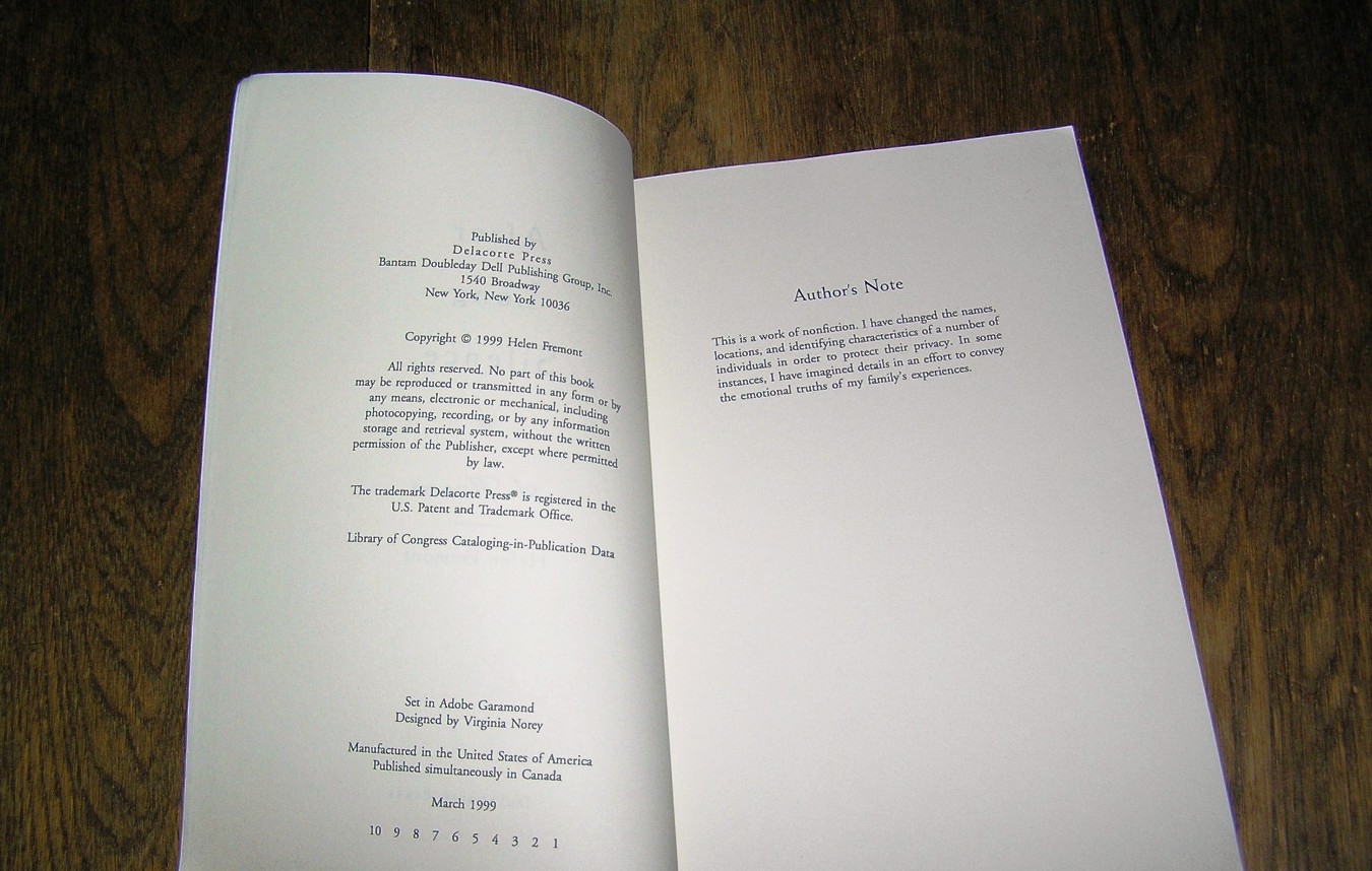 HELEN FREMONT A Long Silence 1st ARC - Image 2