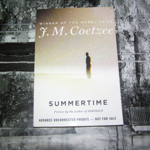 J.M. COETZEE Summertime 1st Advance Uncorr. Proof