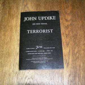 JOHN UPDIKE Terrorist  Uncorrected Proof  1st