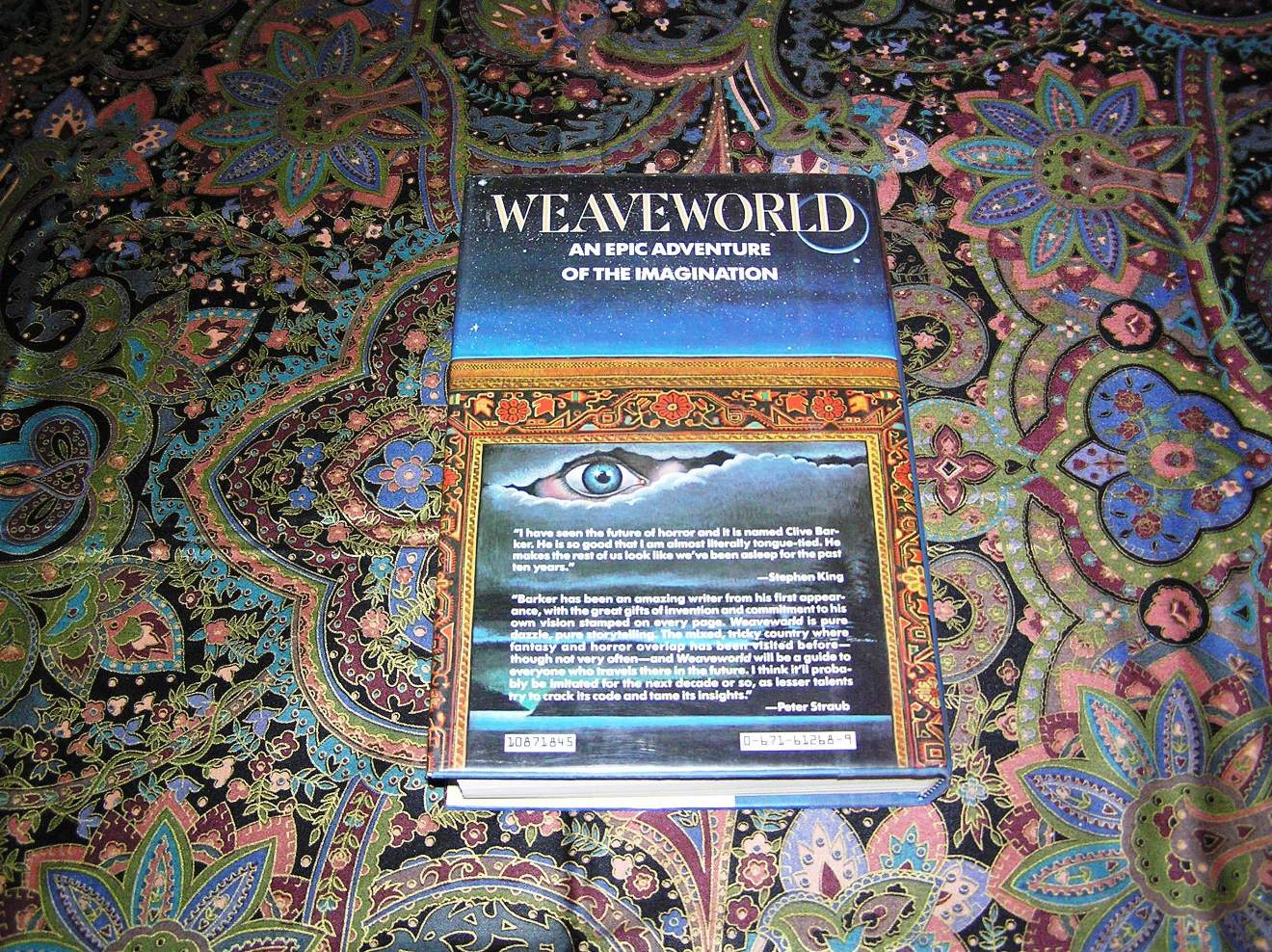 CLIVE BARKER Weave World 1st Ed. - Image 5