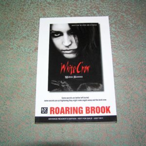 MARCUS SEDGWICK  White Crow  ARC  1st