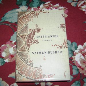 SALMAN RUSHDIE  Joseph Anton, A Memoir 1st  SIGNED