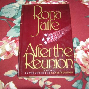 RONA JAFFE After the Reunion 1st SIGNED