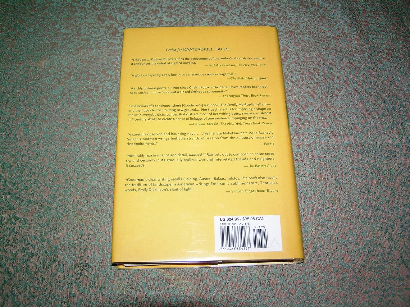 ALLEGRA GOODMAN Paradise Park 1st Ed. - Image 4