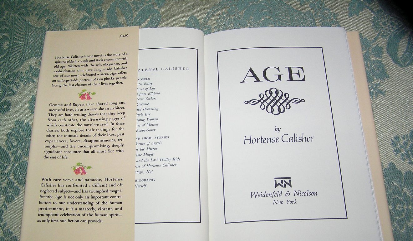 HORTENSE CALISHER Age 1st Ed. - Image 2